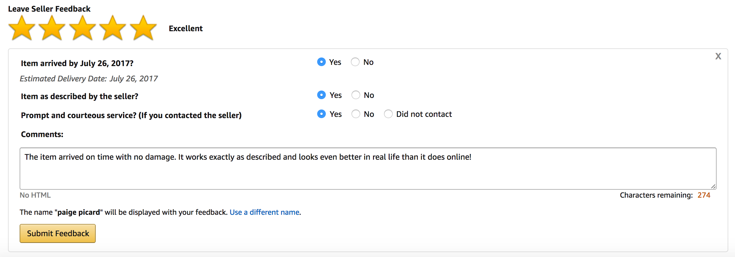 How to Remove Negative Feedback on Amazon
