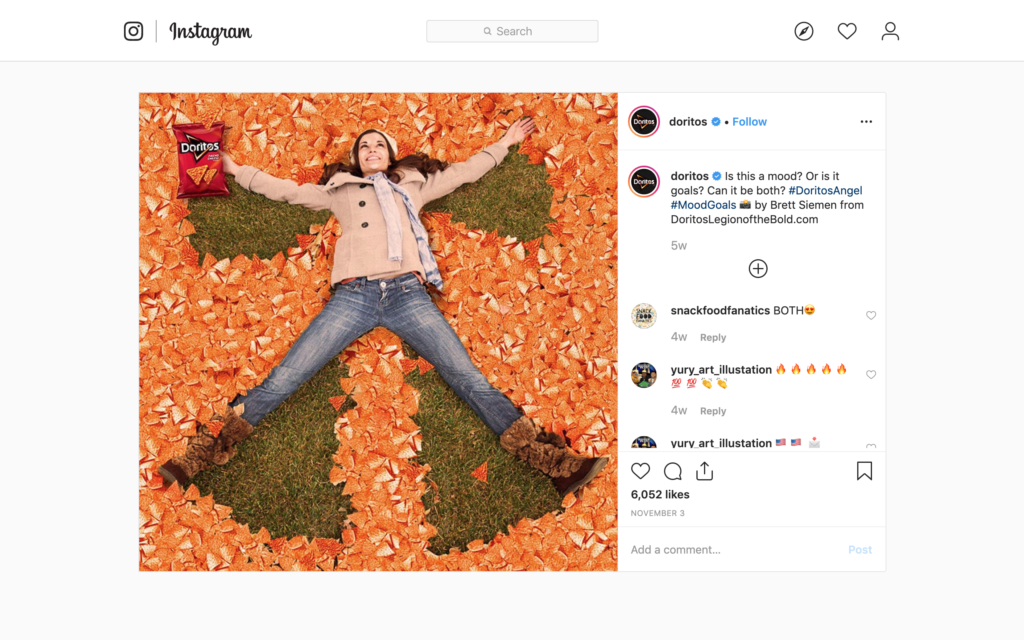 Doritos user-generated content