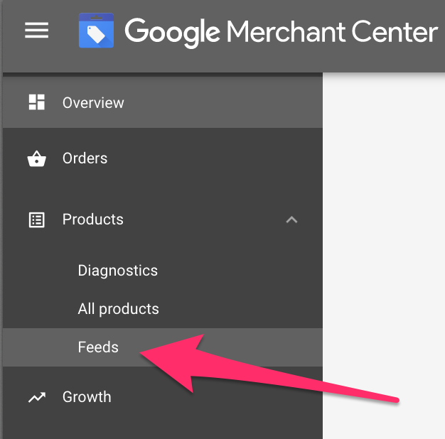 Google Merchant Center feed