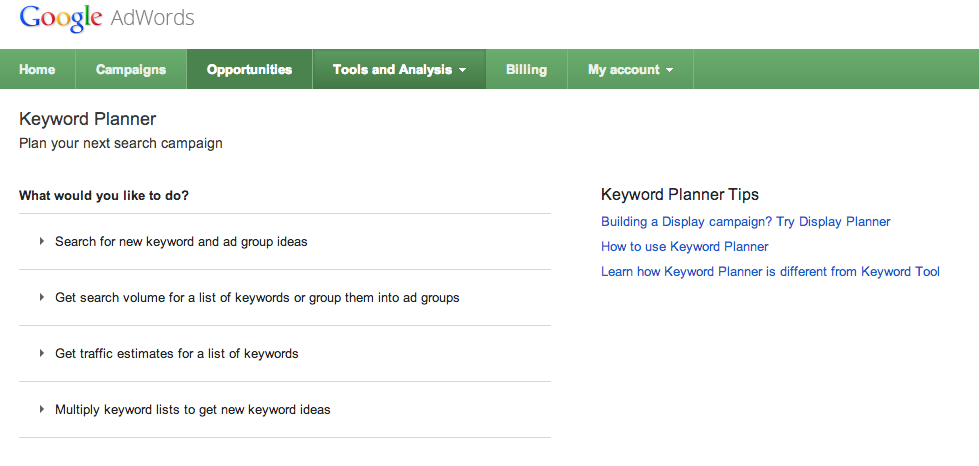 If you need a video tutorial of how to use the Google Keyword Planner, you're in luck.