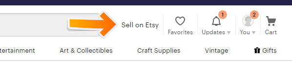 Sell on Etsy