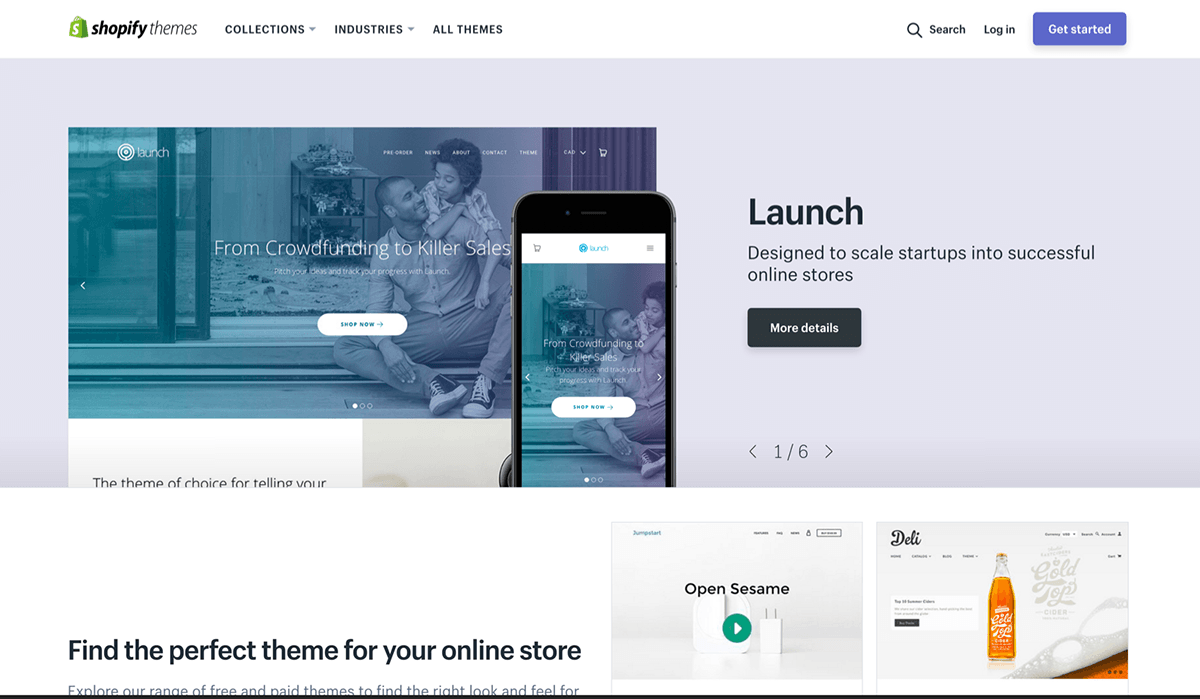 Shopify Themes - Easy Store Builder