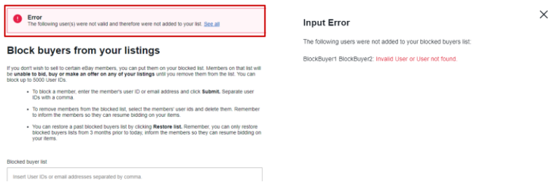 ebay block buyer error