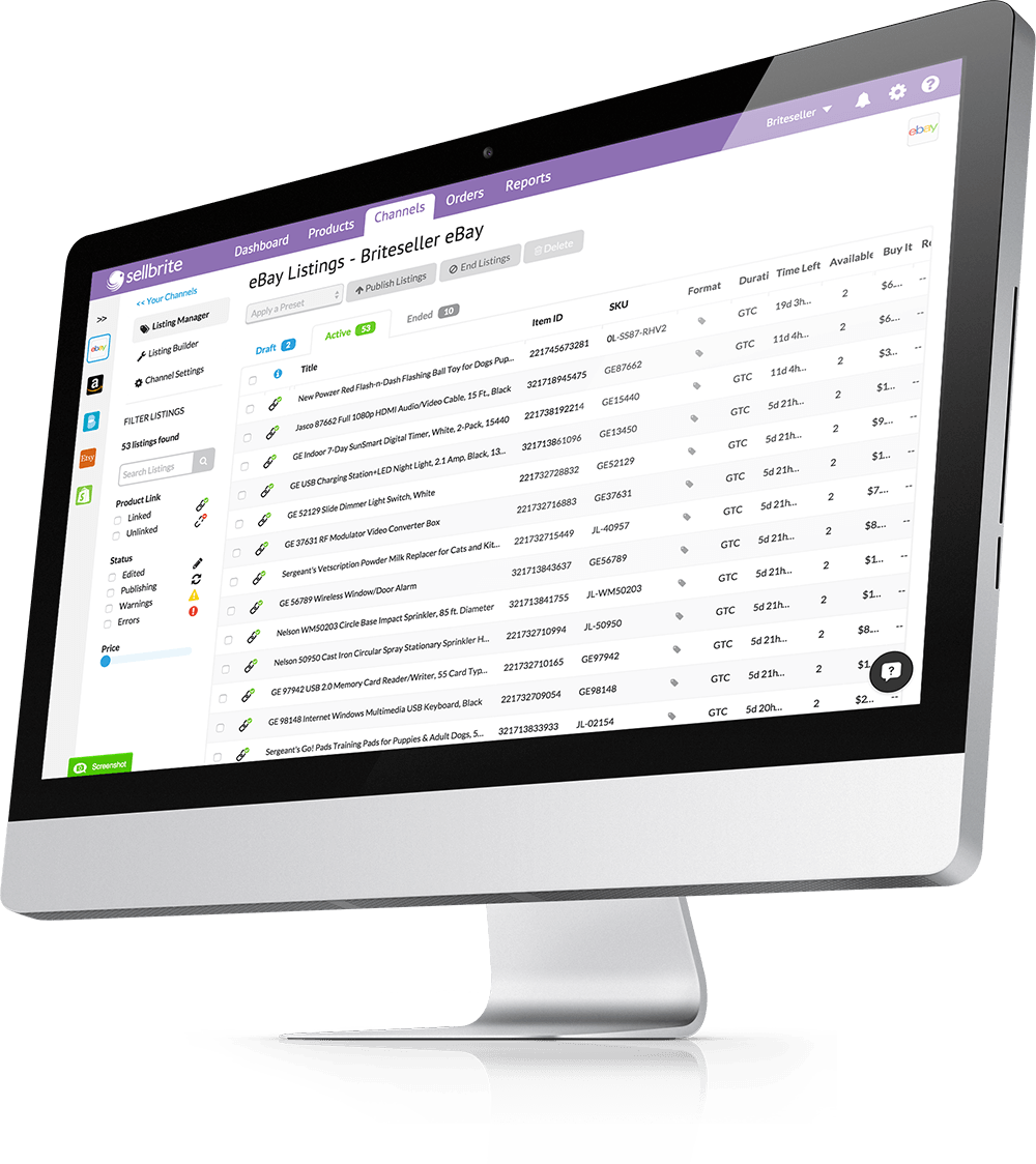 eBay Listing Software