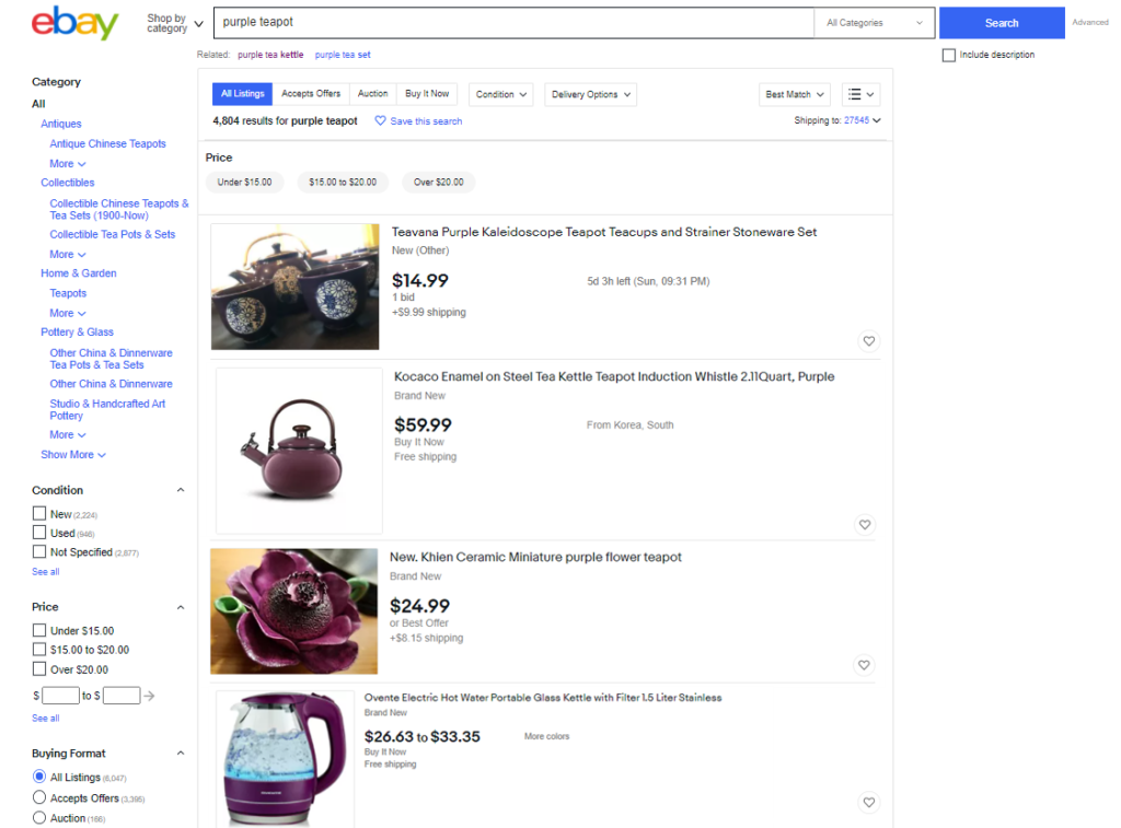 Multichannel selling on the eBay marketplace