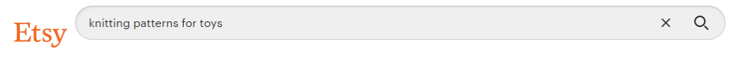 etsy pattern search
