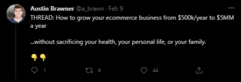 ecommerce expert twitter