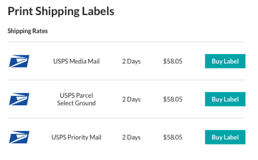 print shipping labels