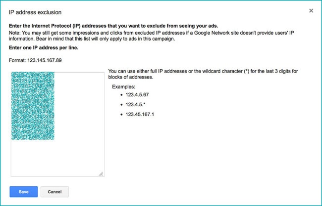 IP Address Exclusion in Google Analytics