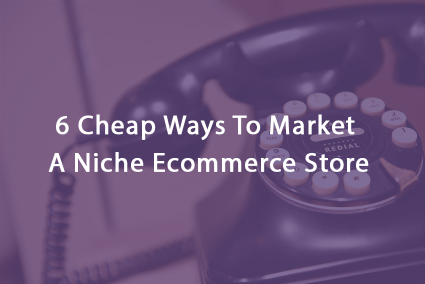 Market A Niche Ecommerce Store