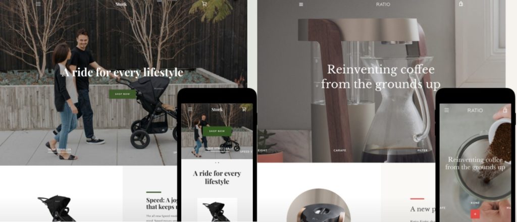 narrative shopify theme