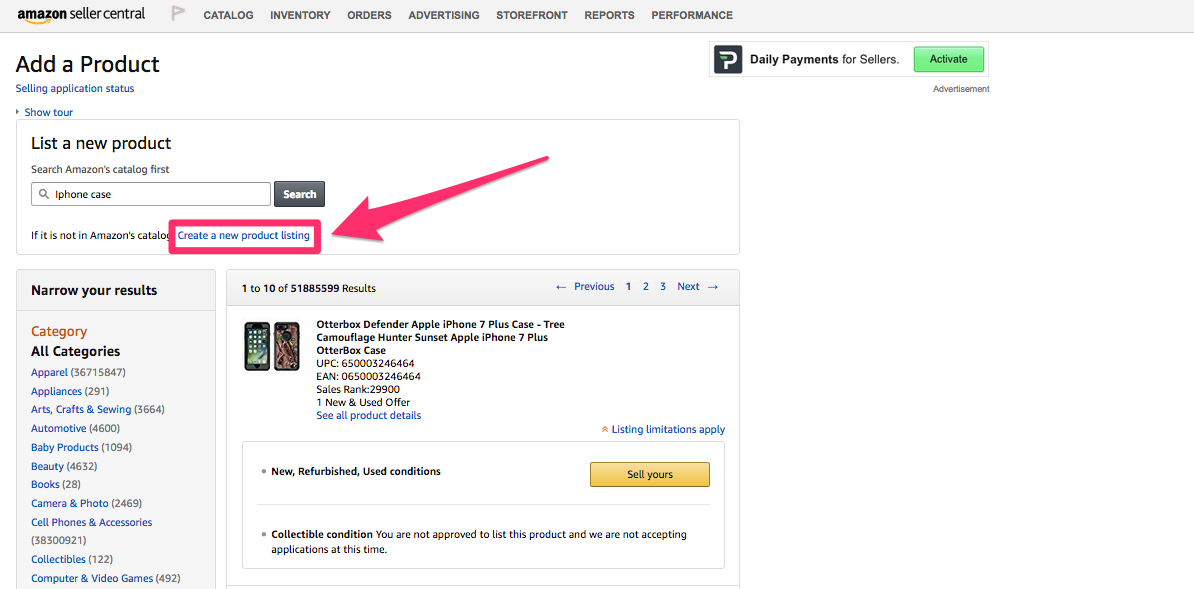 How to create a listing on amazon fba - QuyaSoft