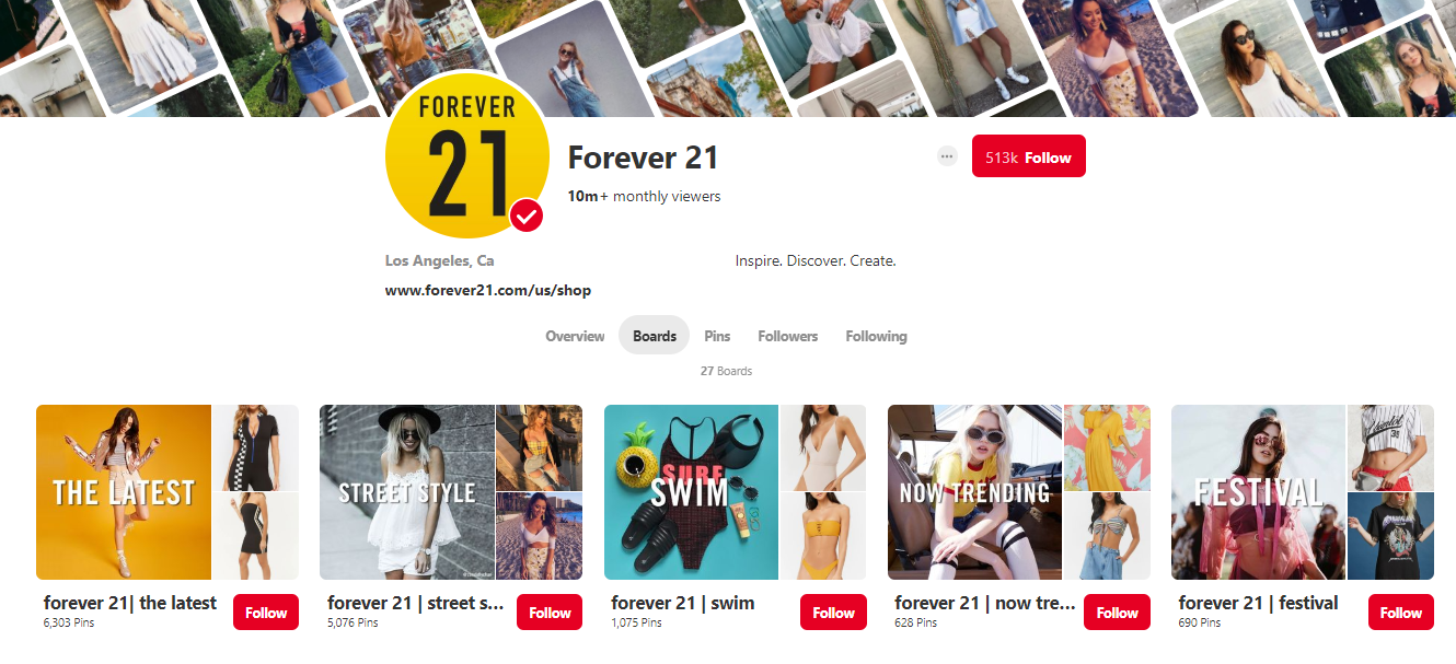 pinterest for ecommerce