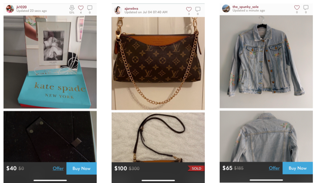 poshmark items for sale