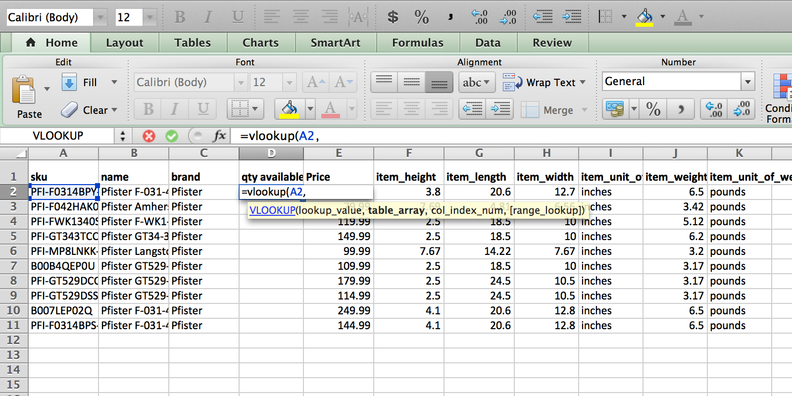 Learn Vlookup In 5 Minutes And Master Your Spreadsheets - Sellbrite