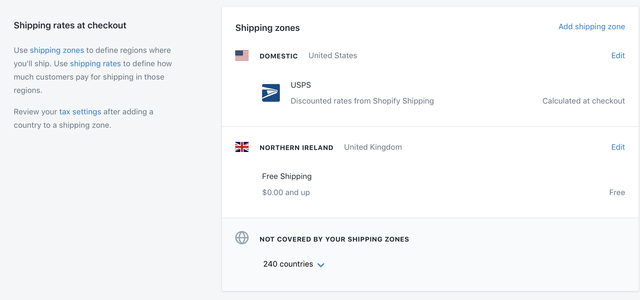 shopify sales tax