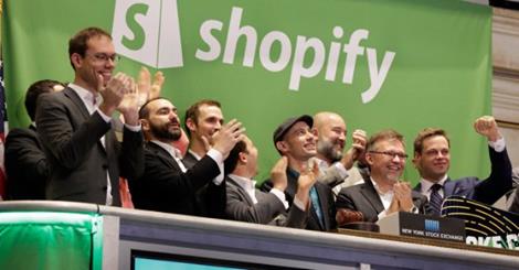 Shopify Strong IPO