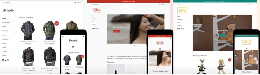 simple shopify themes